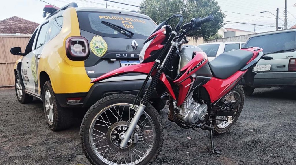 PM de SAP recupera motocicleta roubada